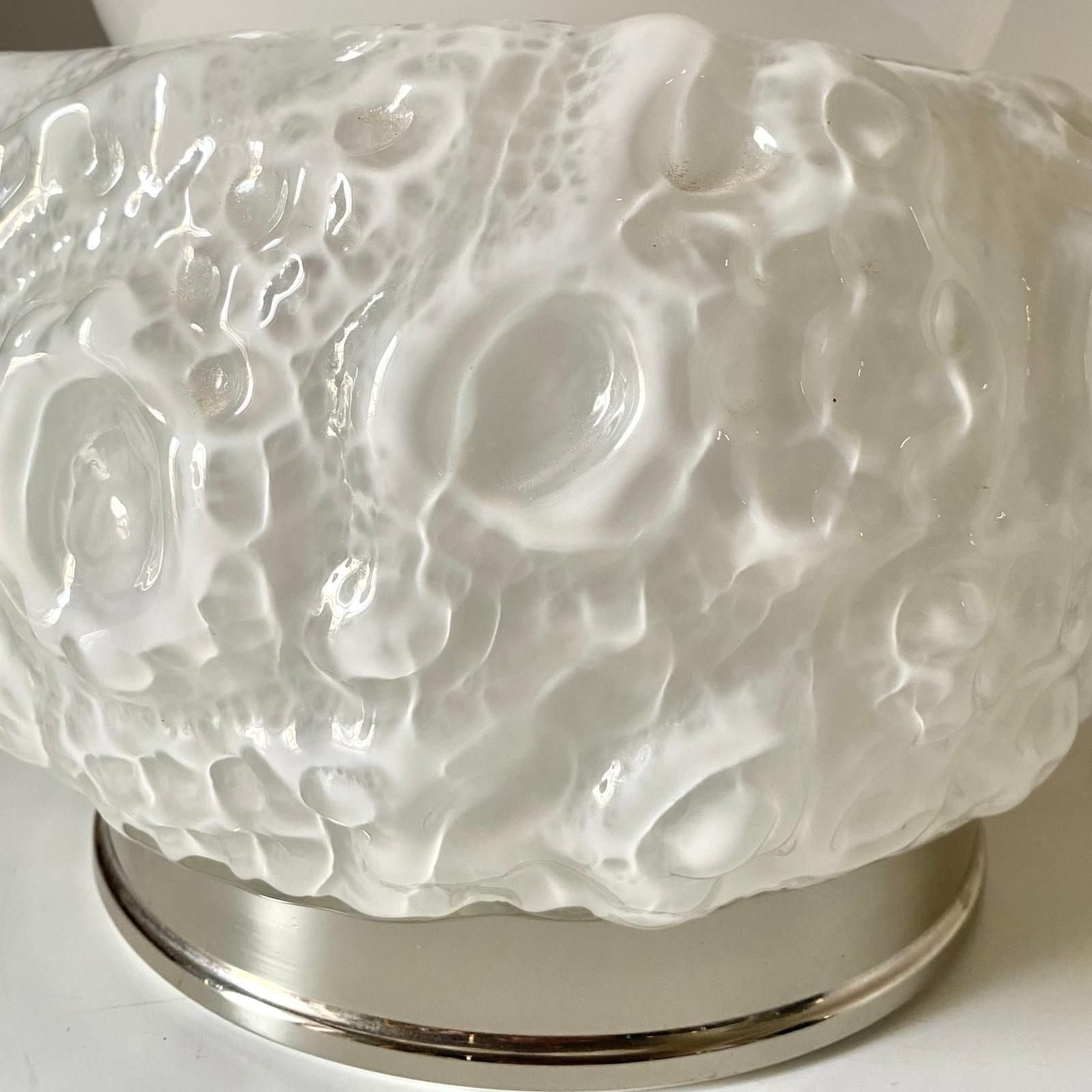 Murano Glass Table Lamp, Carlo Nason For Mazzega, Italy 1970s photo for sale