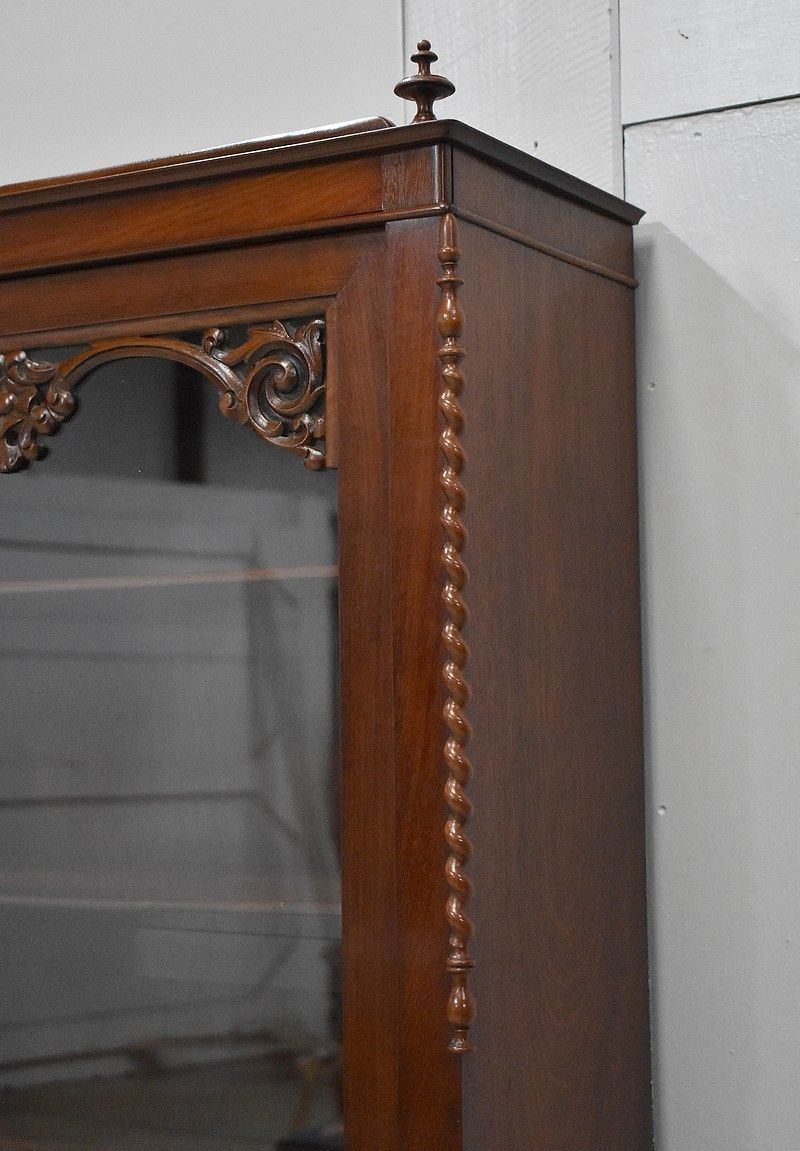 Wall Display Case Mahogany, 19th photo buy