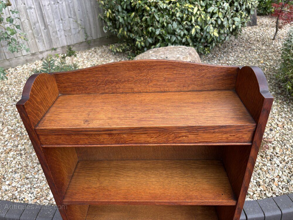 Heals Cotswold School Oak Bookcase photo vinterior