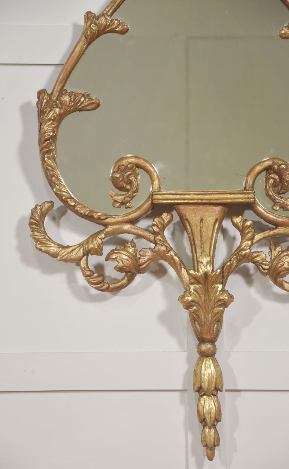 photo furniture Pair Of 19th Century Giltwood Rococo Revival Wall Mirrors