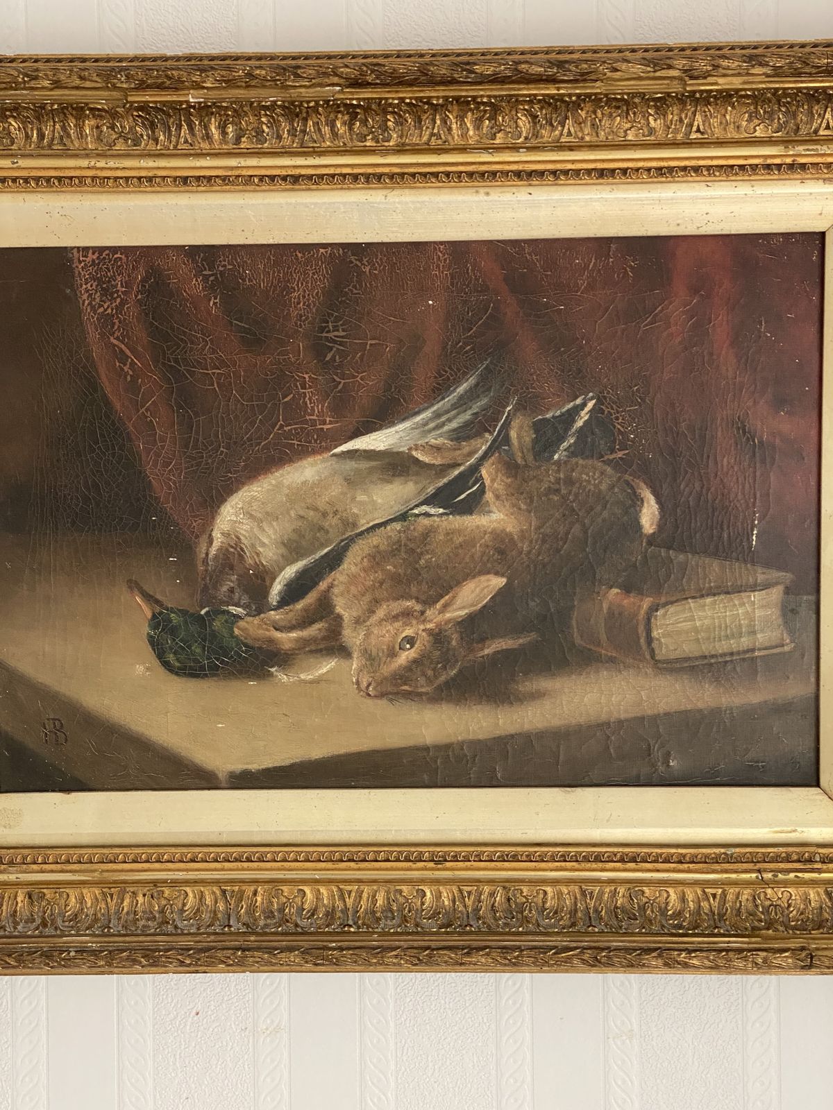 Antique Oil Painting Europe 1800s photo 2999.0