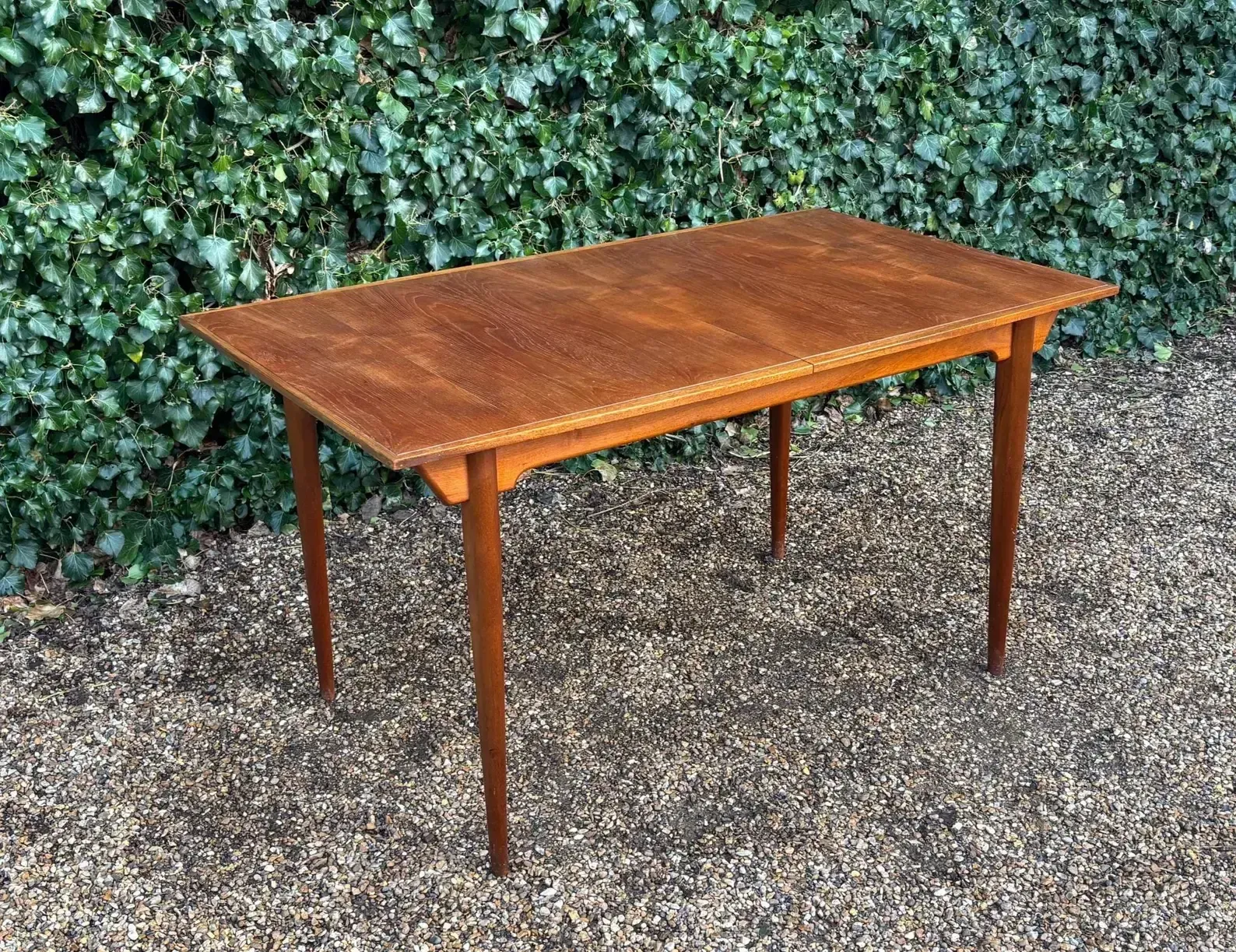 Mid Century McIntosh Extending Dining Table photo furniture