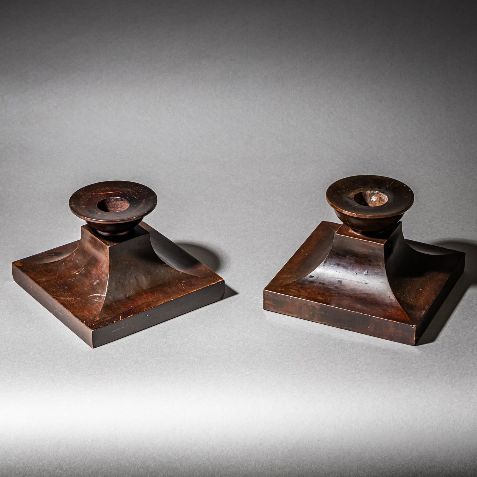 Pair Of Candlesticks, Model No. 7 By Carl Malmsten (1888–1972) For Liljeholmens, Sweden, Early 20th Century photo furniture