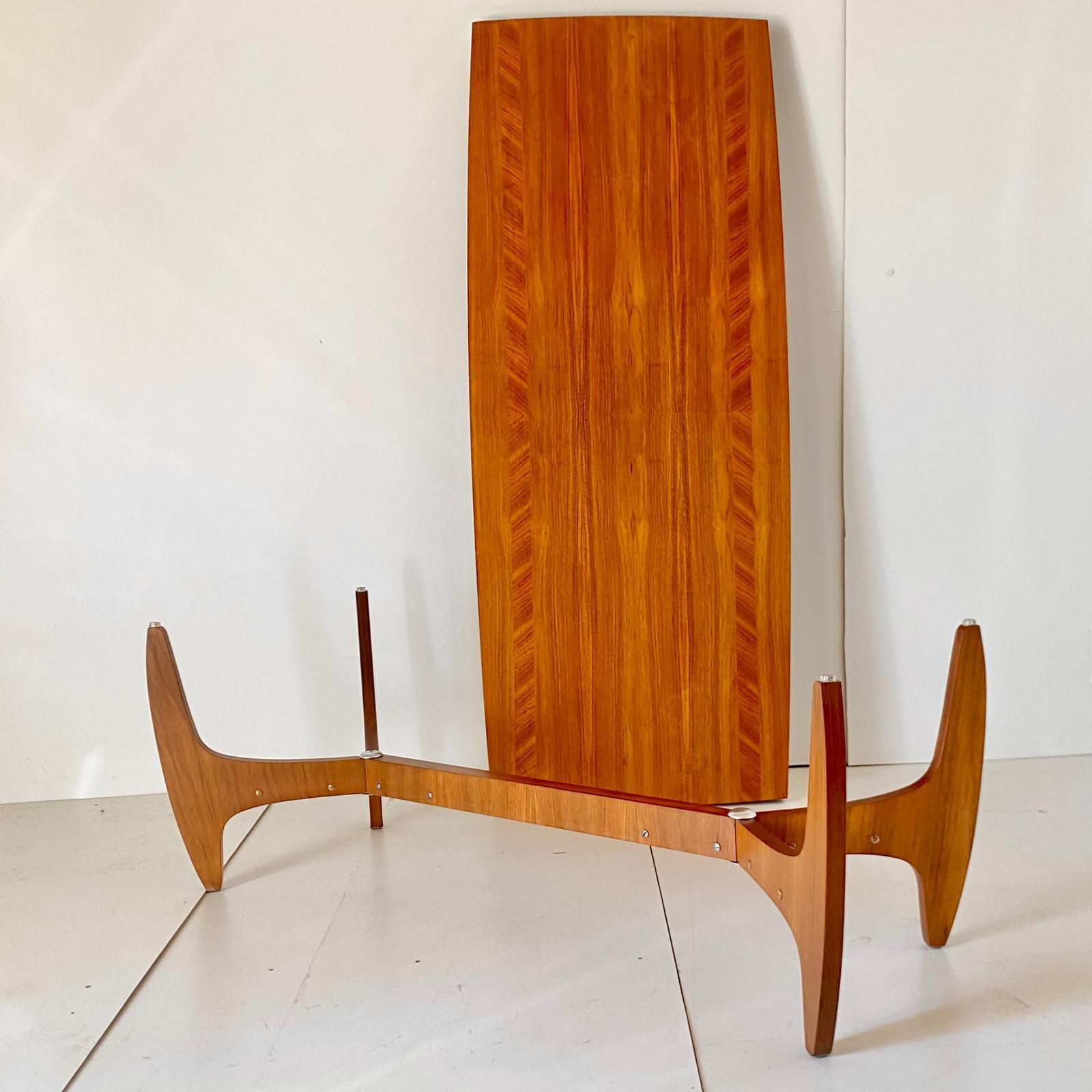 1500.0 Midcentury Modern Italian Big Wood Coffetable photo