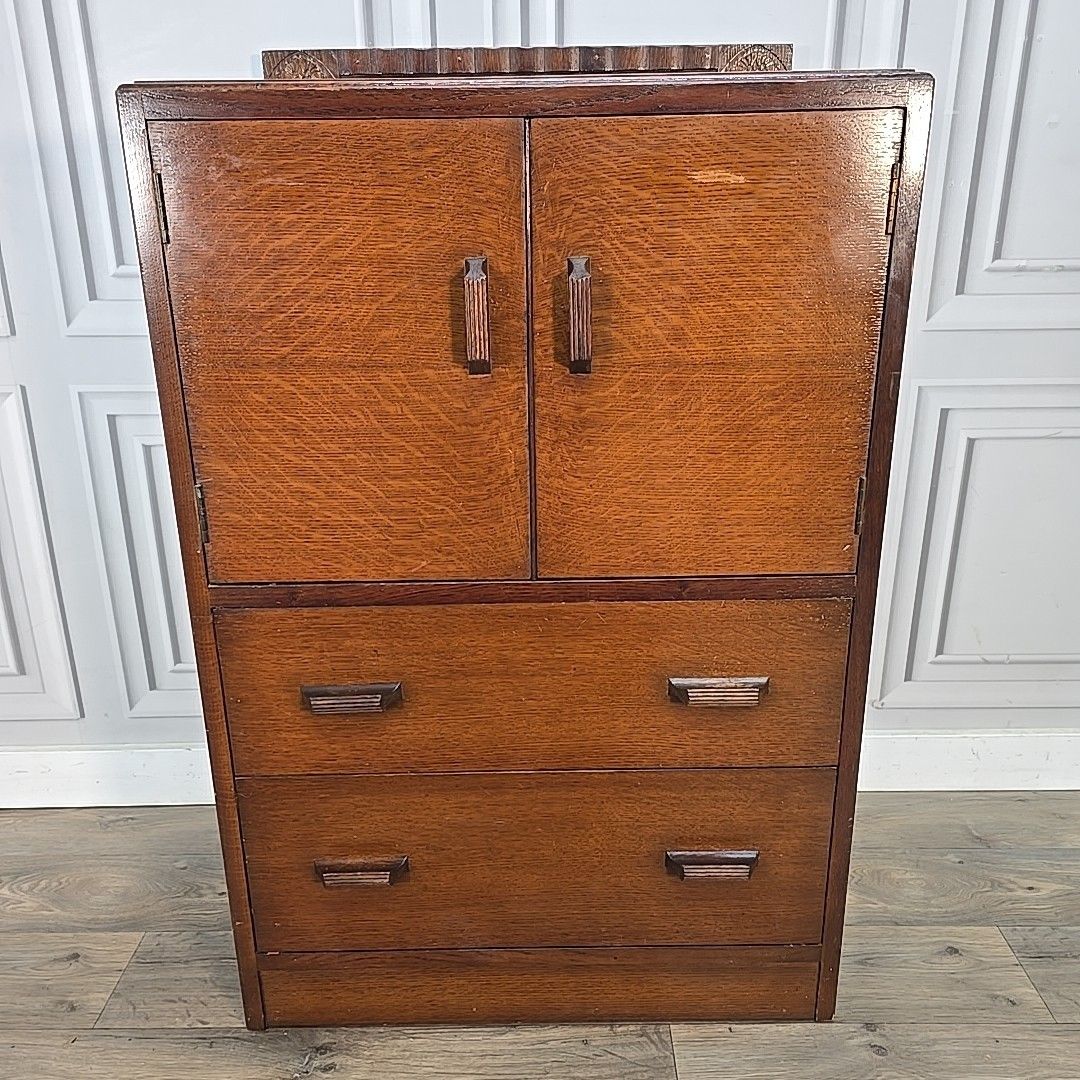 photo buy Vintage Tallboy Cabinet E Gomme G Plan Cupboard Drawers Gentleman's Wardrobe