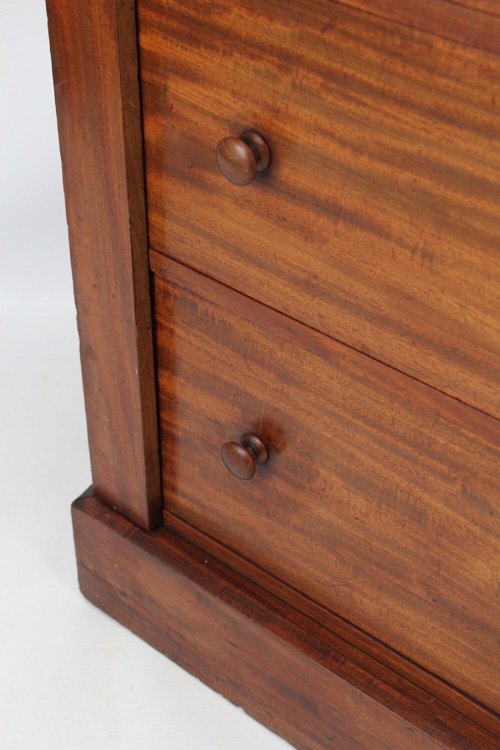 photo buy Tall Victorian Mahogany Wellington Chest With Secret Lock