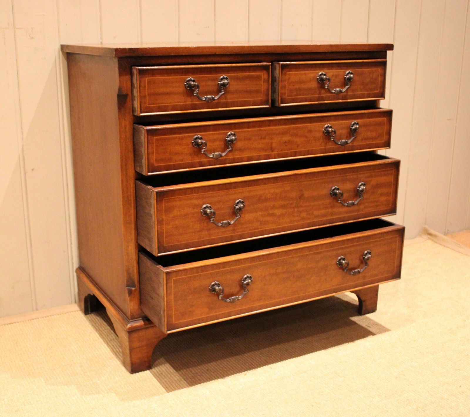 Mahogany Chest Of Drawers, 1960s photo vintage