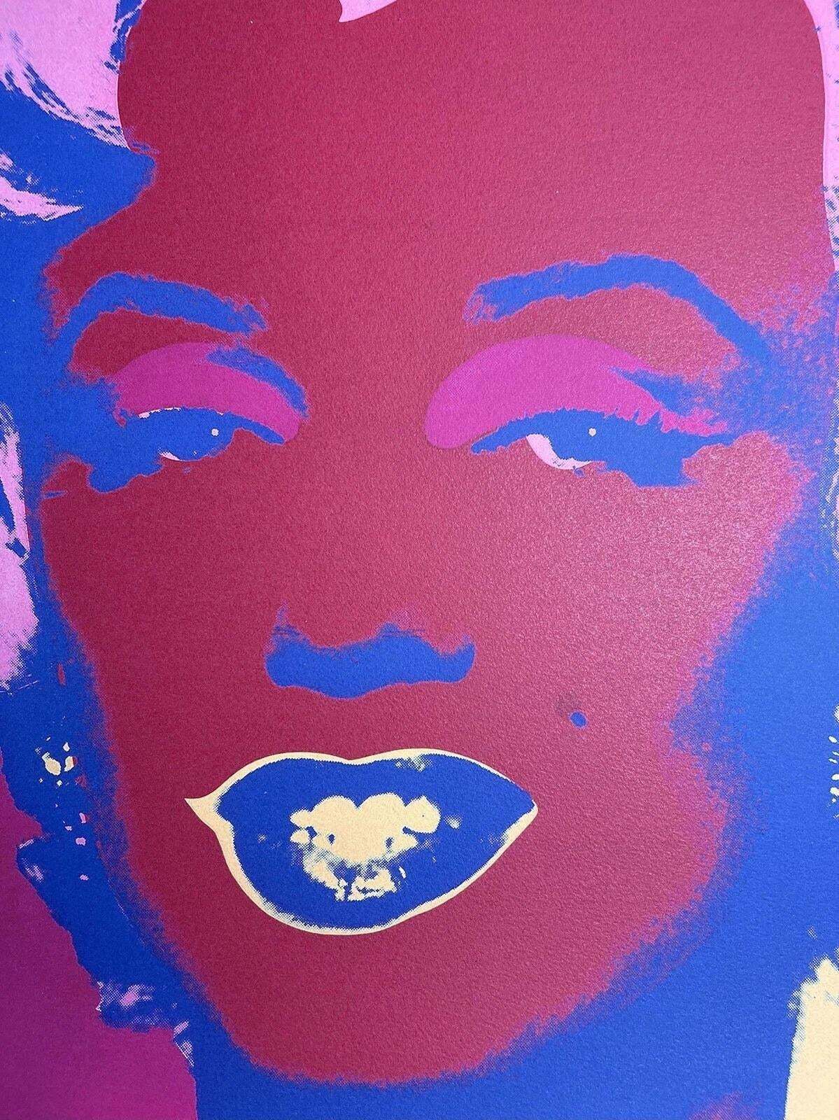 1986 Carnegie Museum Of Art After Andy Warhol "Marilyn Monroe" Lithograph photo for sale