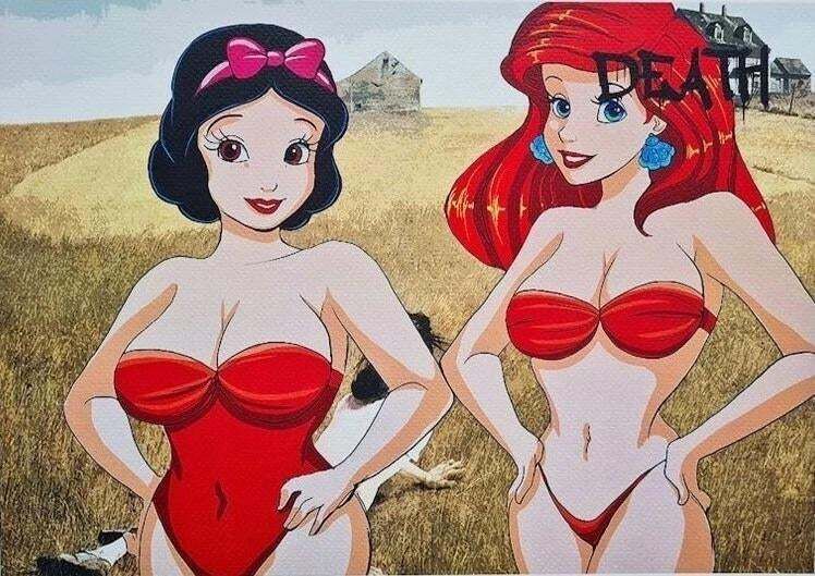 Death Nyc   Snow White & Arielle  Limited Edition With Certificate photo buy