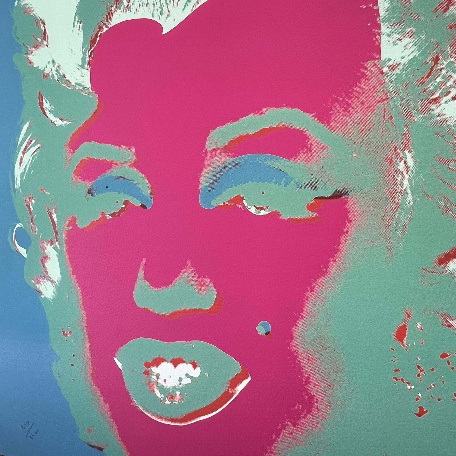 1986 Carnegie Museum Of Art After Andy Warhol "Marilyn Monroe" Lithograph photo for sale
