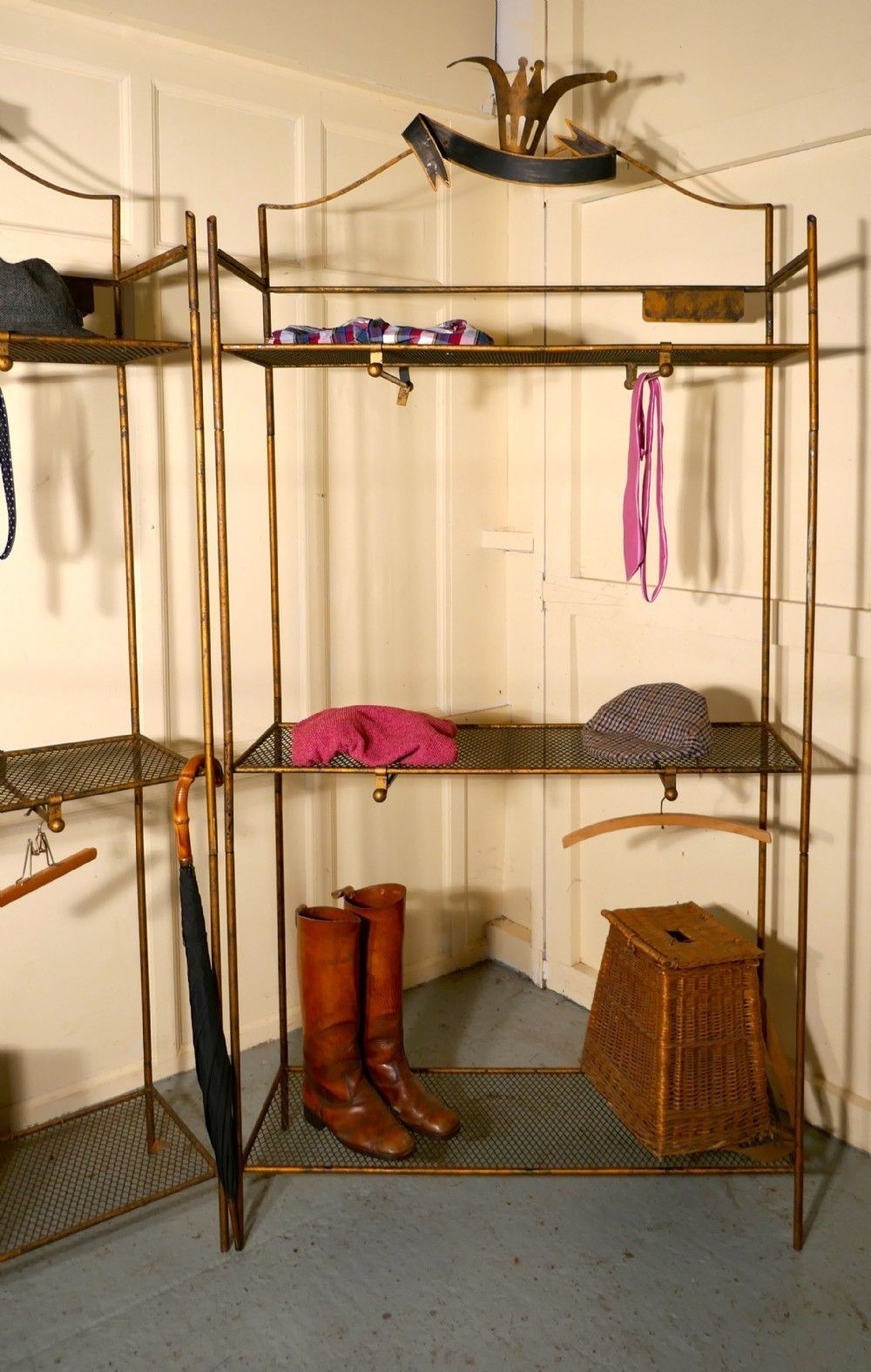 Art Deco Outfitter’s Department Store Shop Display Shelf Units photo Furniture