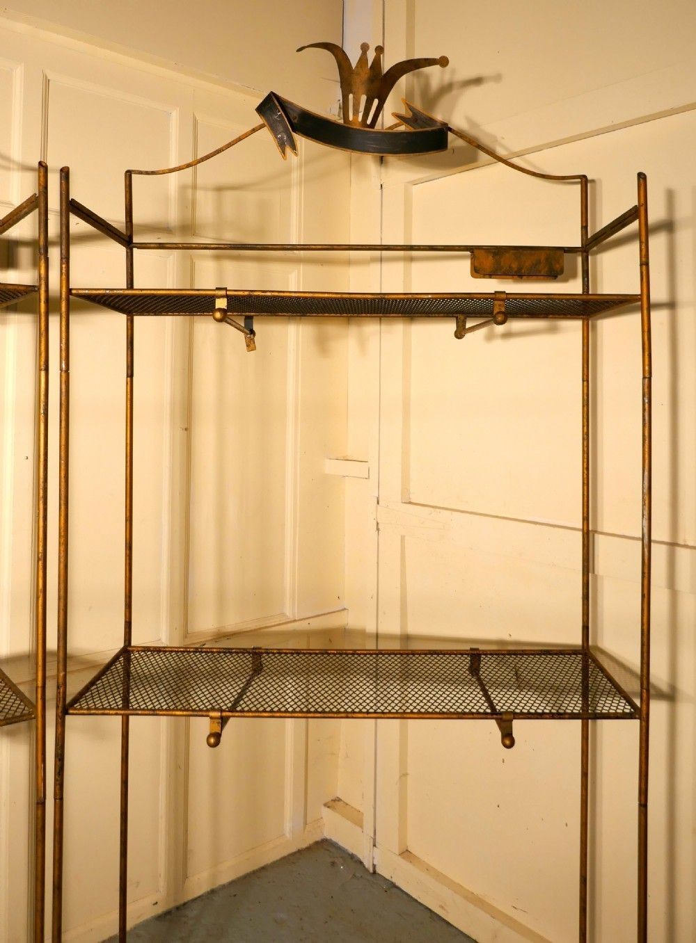 Art Deco Outfitter’s Department Store Shop Display Shelf Units photo vintage
