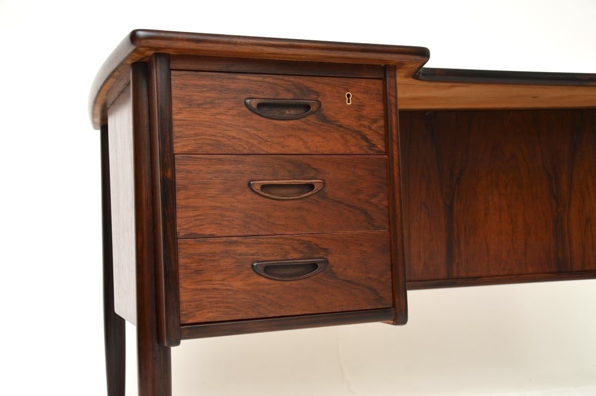 Vintage Swedish Rosewood Boomerang Desk By Goran Strand For Lelangs Mobelfabrik photo 4875.0