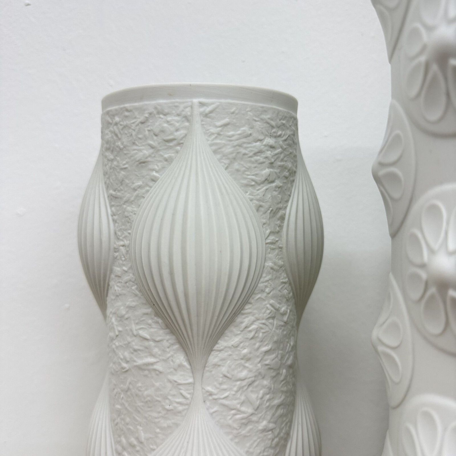 Set Of 6 Biscuit Porcelain Vases , 1970s photo furniture