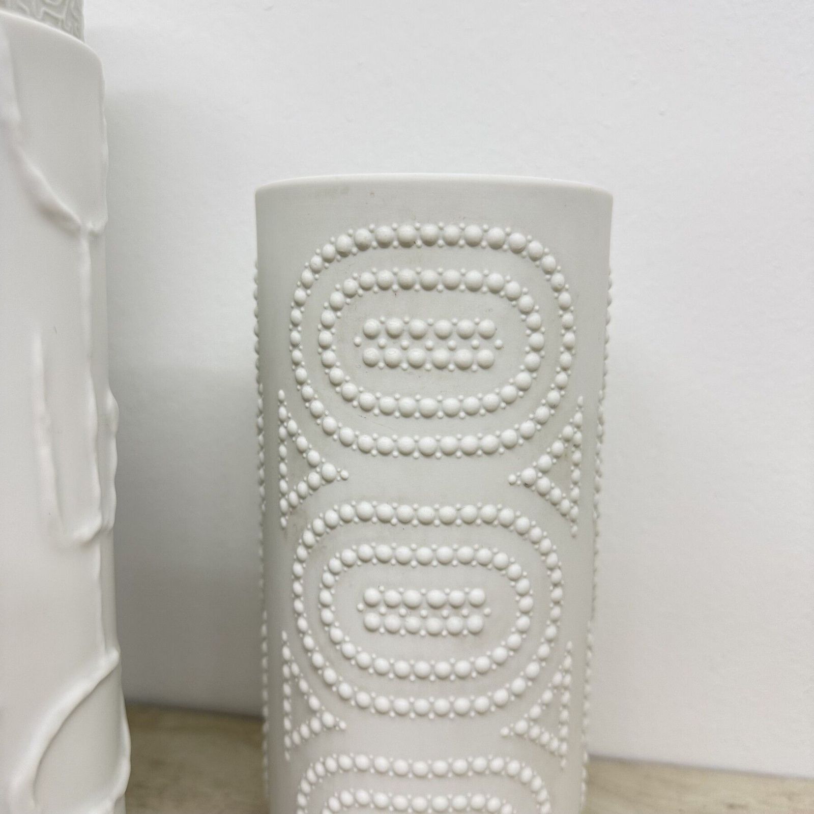 Set Of 6 Biscuit Porcelain Vases , 1970s photo buy
