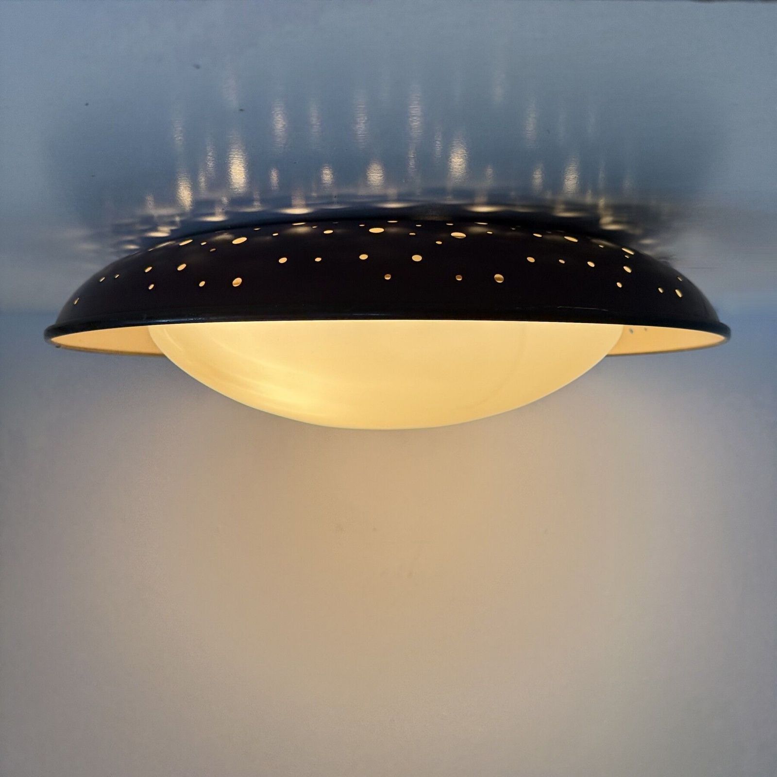 photo for sale Ernest Igl For Hillebrand Large Fifties Ceiling Lamp / Wall Lamp , 1950’s