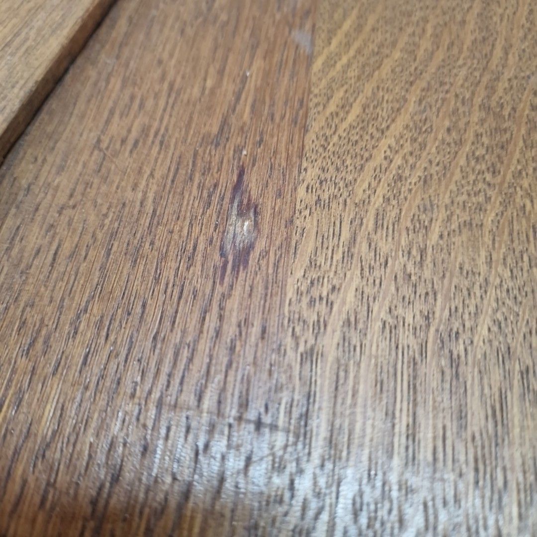 Vintage Oak Dining Chair Solid Wood Ladder Back Mid Century Desk Hall Seat photo 70.0
