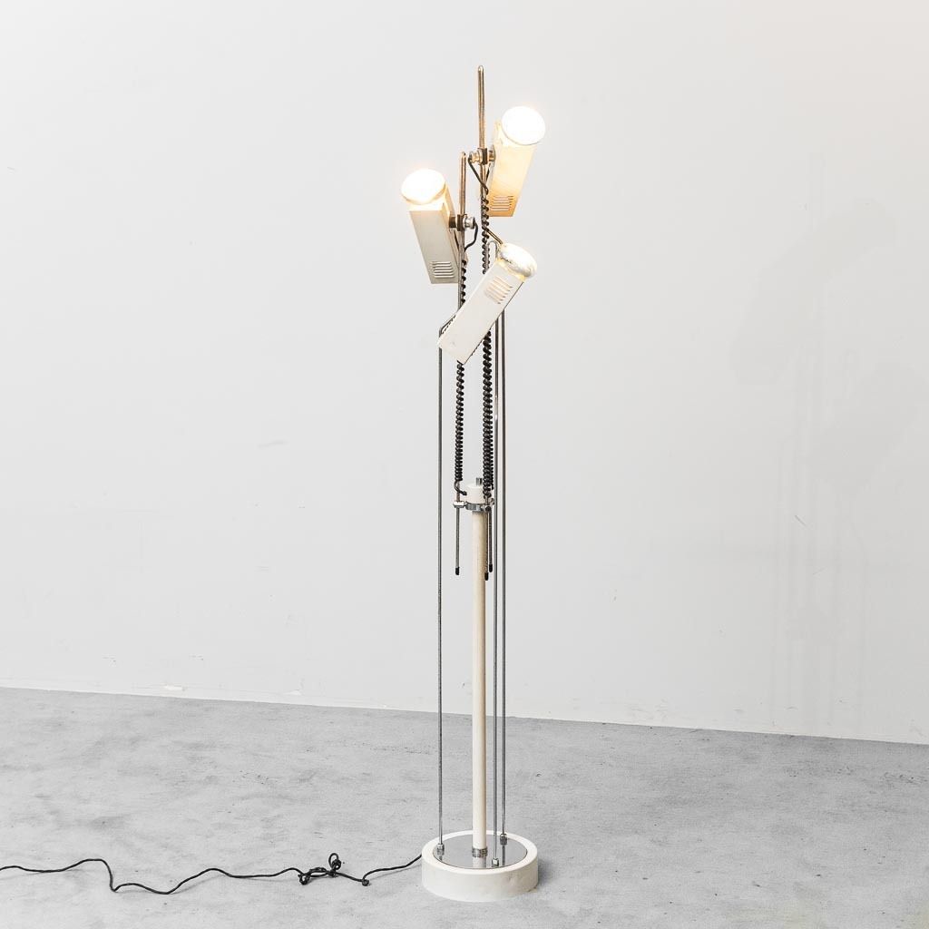 Vintage Joe Colombo Style Floor Lamp, Space Age Design, 1970s photo for sale