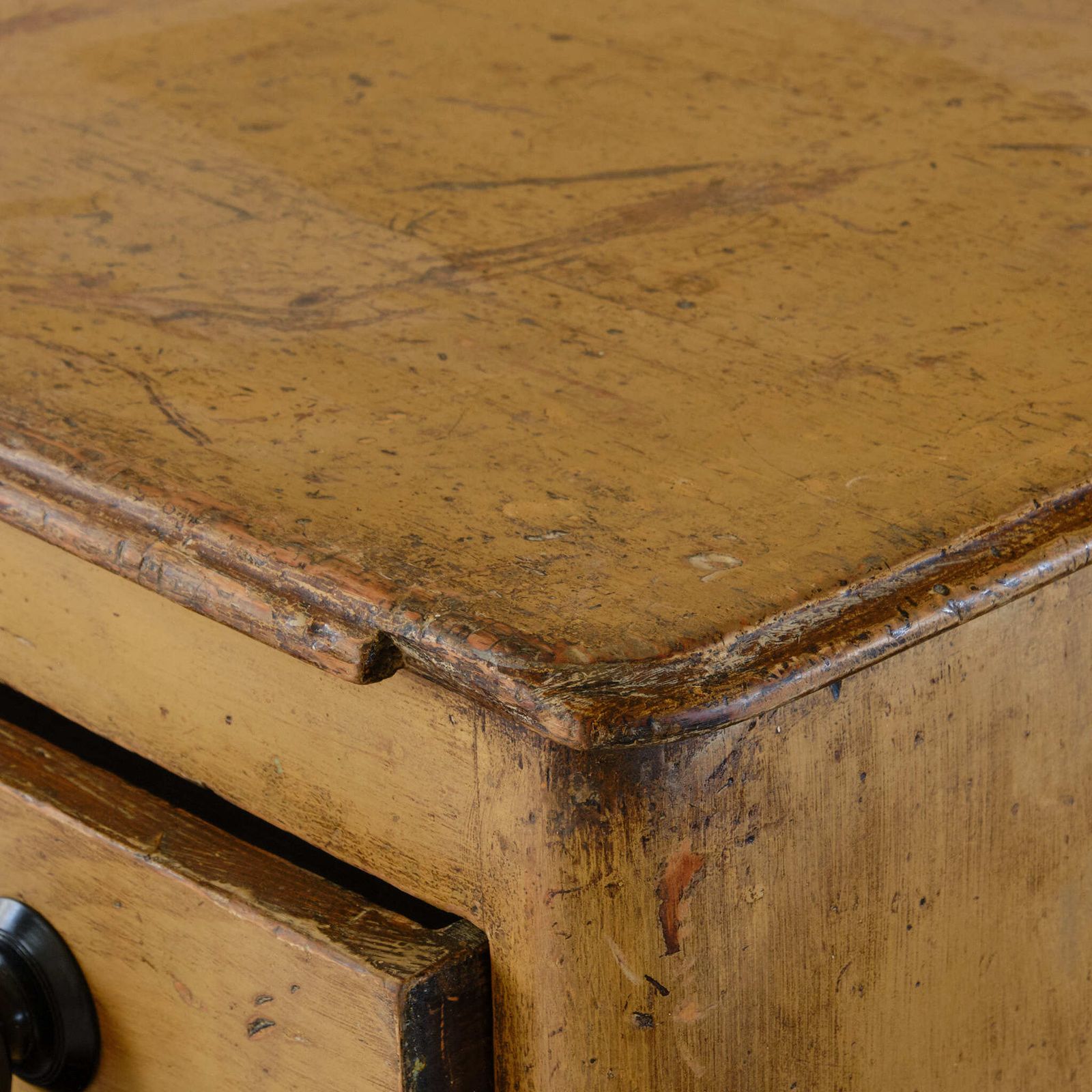 photo furniture 19th Century Painted Pine Dog Kennel Dresser