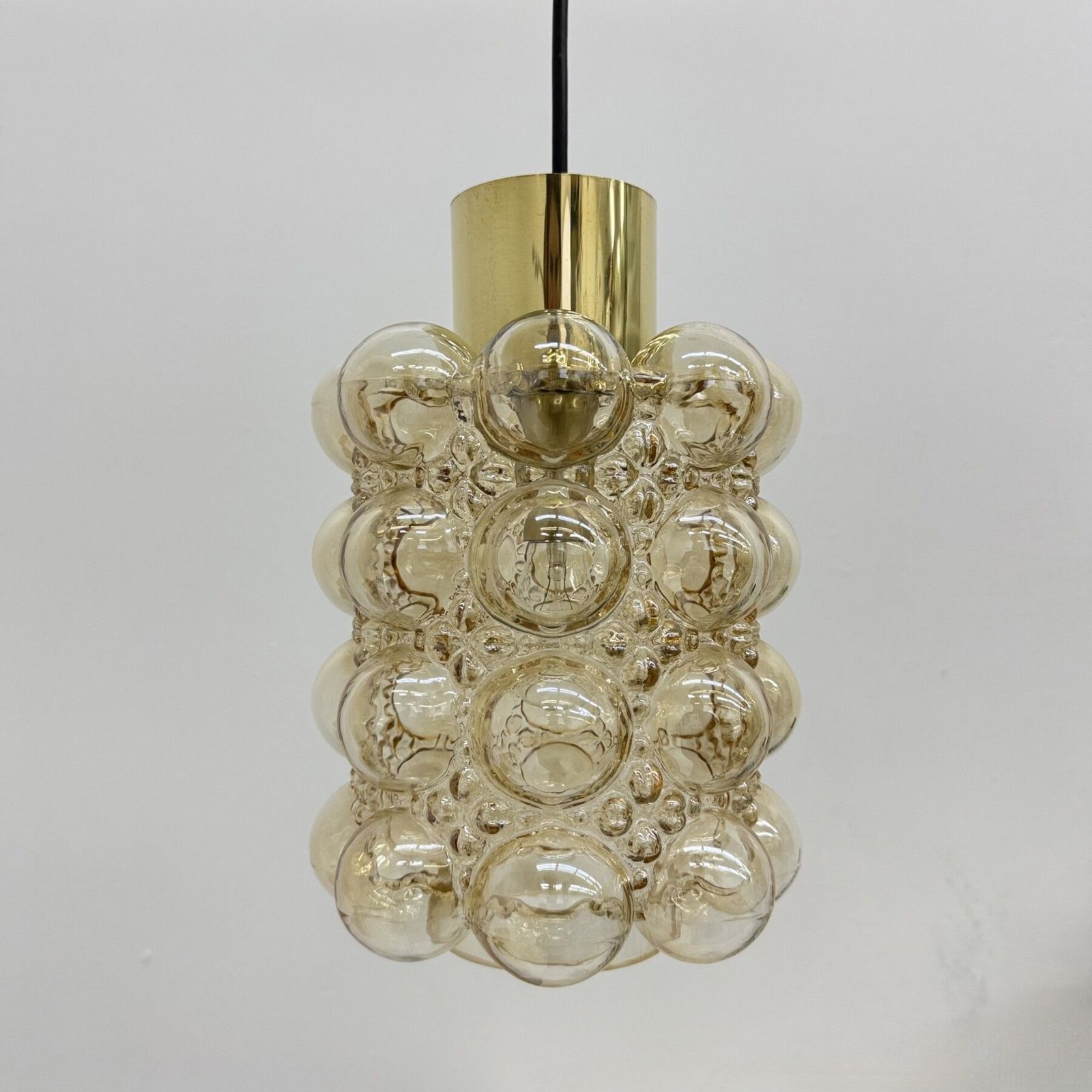 Bubble Glass Pendant Van Helena Tynell Voor Limburg, Duitsland, Jaren 1970 photo furniture