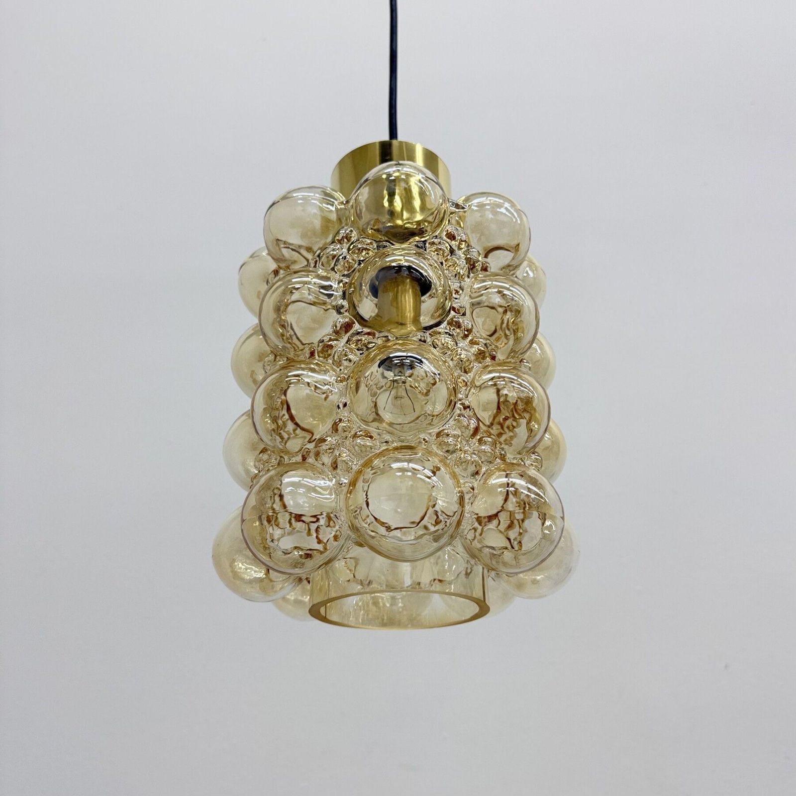Bubble Glass Pendant Van Helena Tynell Voor Limburg, Duitsland, Jaren 1970 photo Verlichting