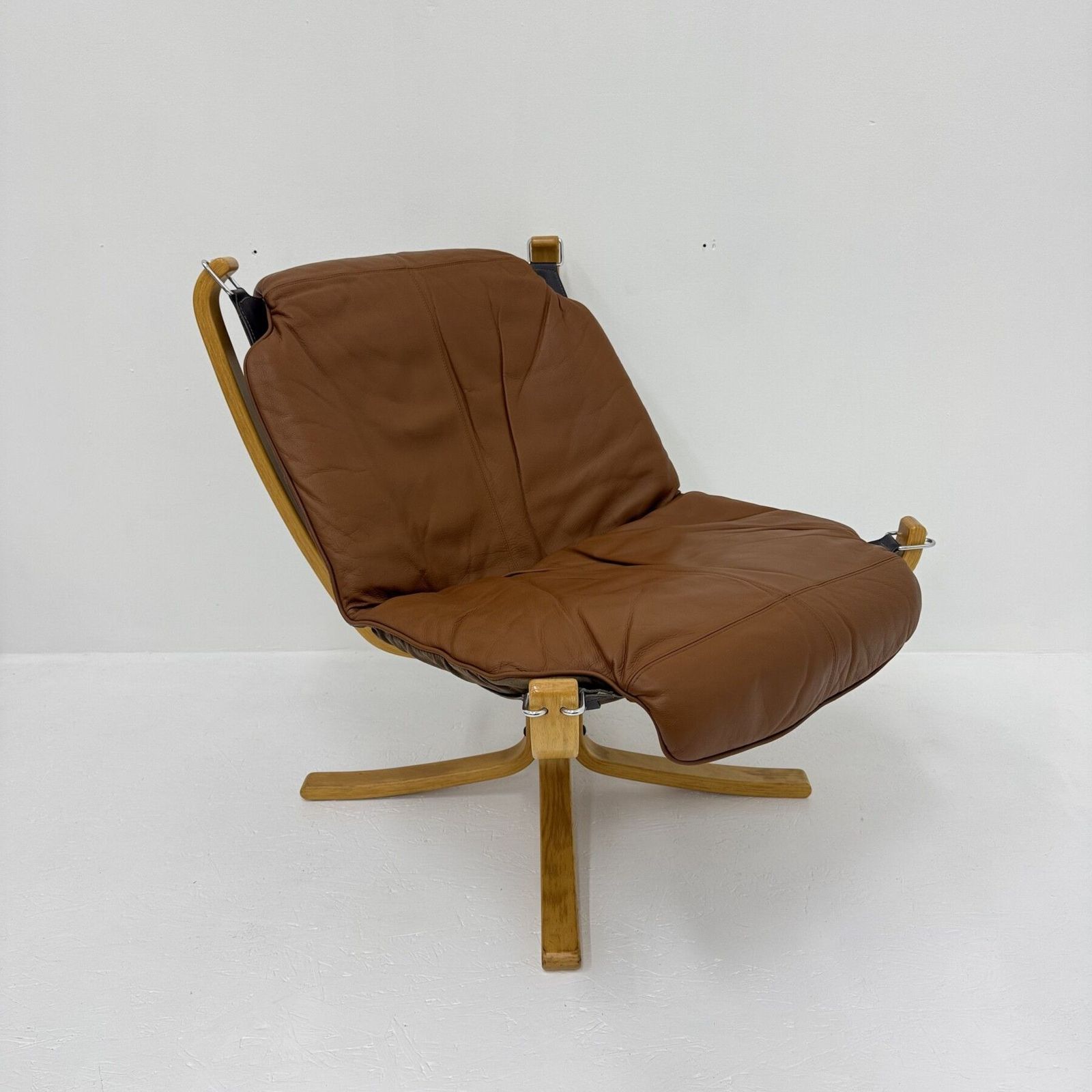 Falcon Leather Lounge Chair Van Sigurd Ressel Voor Vatne Møbler, Jaren 1970 photo Meubels