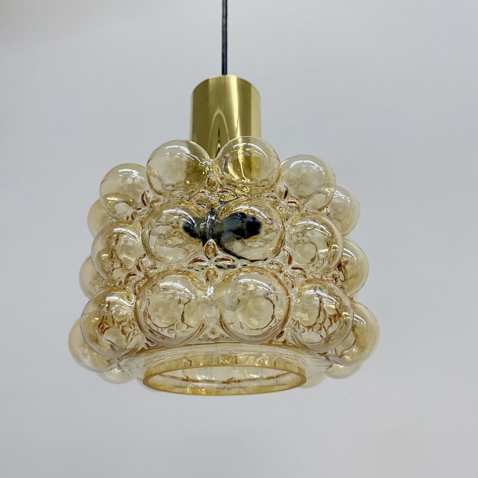 Mid Century Helena Tynell Grote Bubble Hanglamp, Jaren 1970 photo for sale