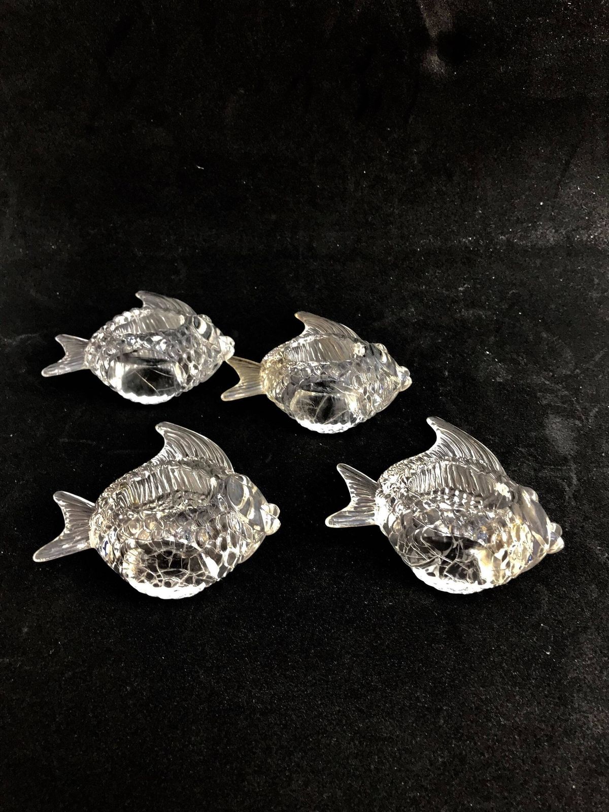 Lucite Angel Fish Napkin Rings: Tropical Beach Decor, Set Of 8 photo buy