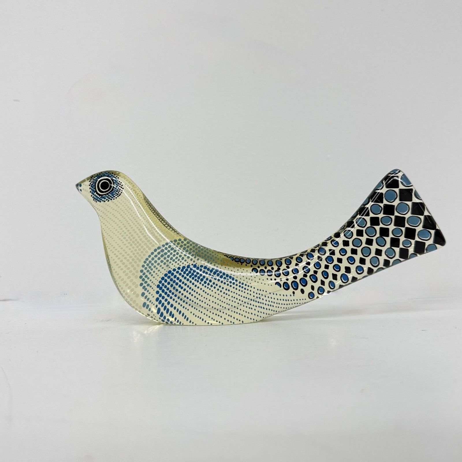 Mid Century Modern Grote Resin Duif Van Abraham Palatnik, Brazilië, Jaren 1970 photo furniture