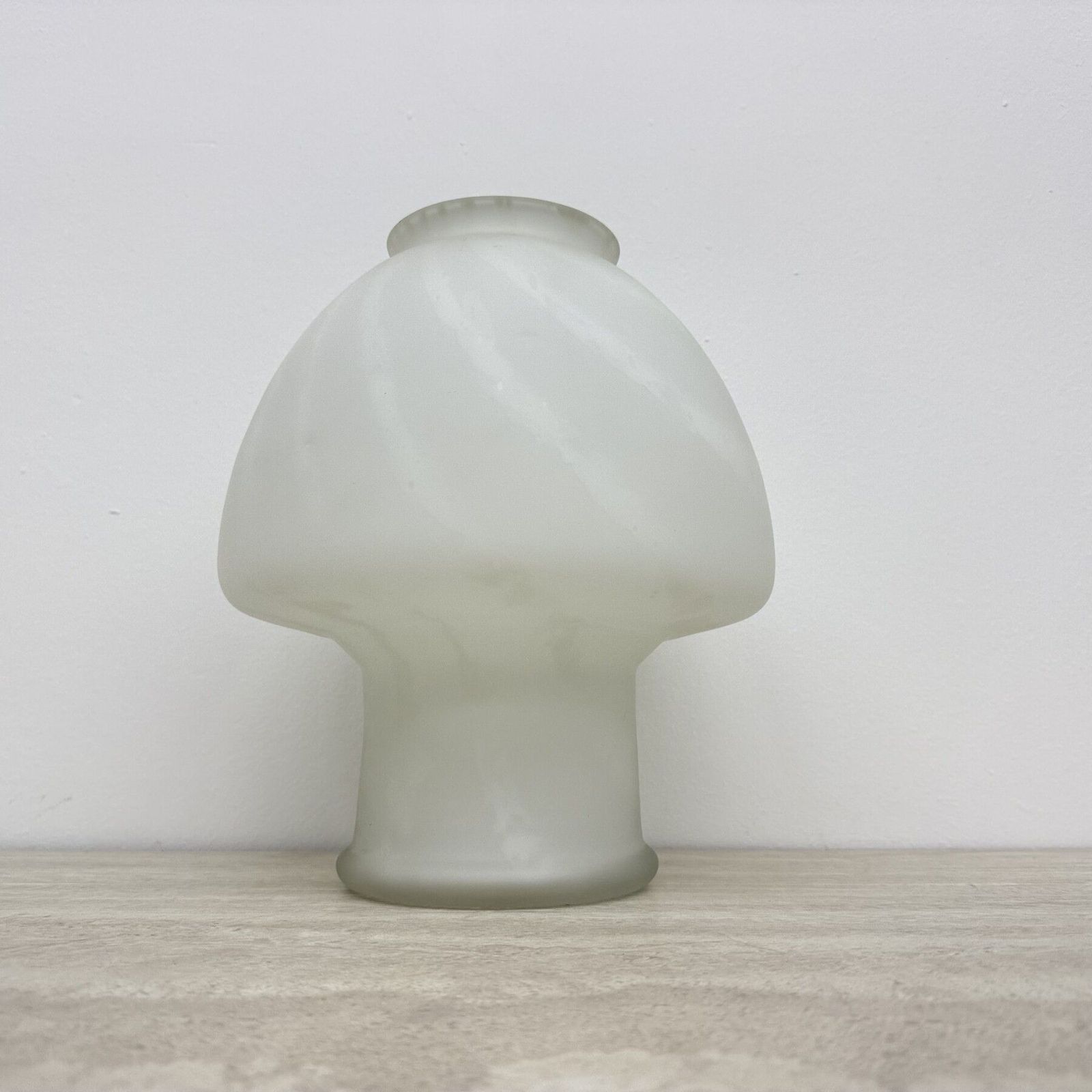 Mid Century Murano Glazen Paddenstoellamp, Jaren 1970 photo Verlichting