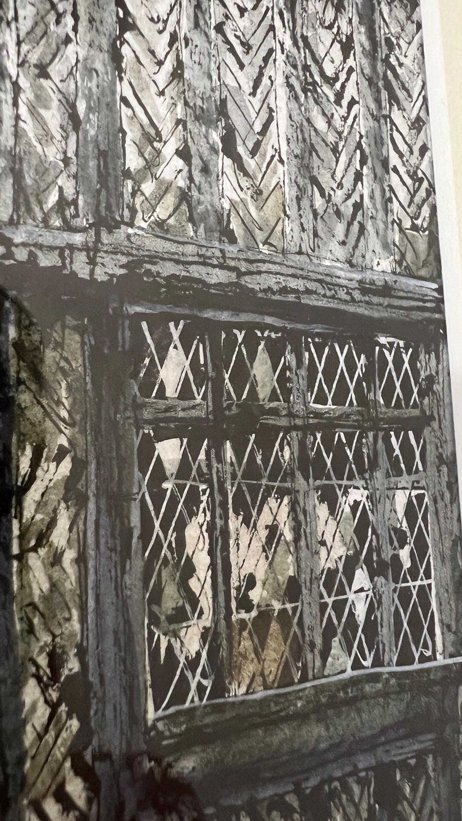 De Vere House Picture — Signed Ink & Watercolour Architectural Study Of De Vere House In London photo buy