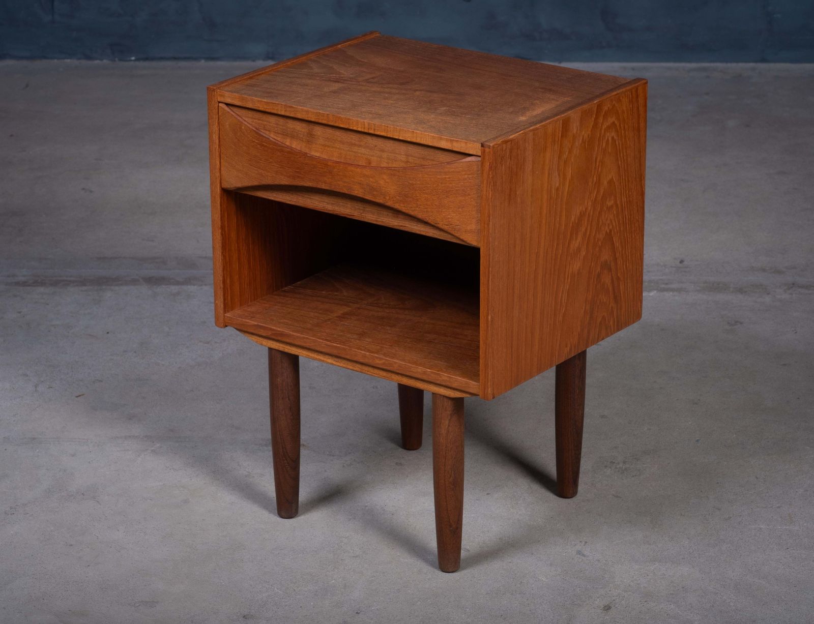 Teak Bedside / Side Table By Niels Clausen, 1960s photo furniture