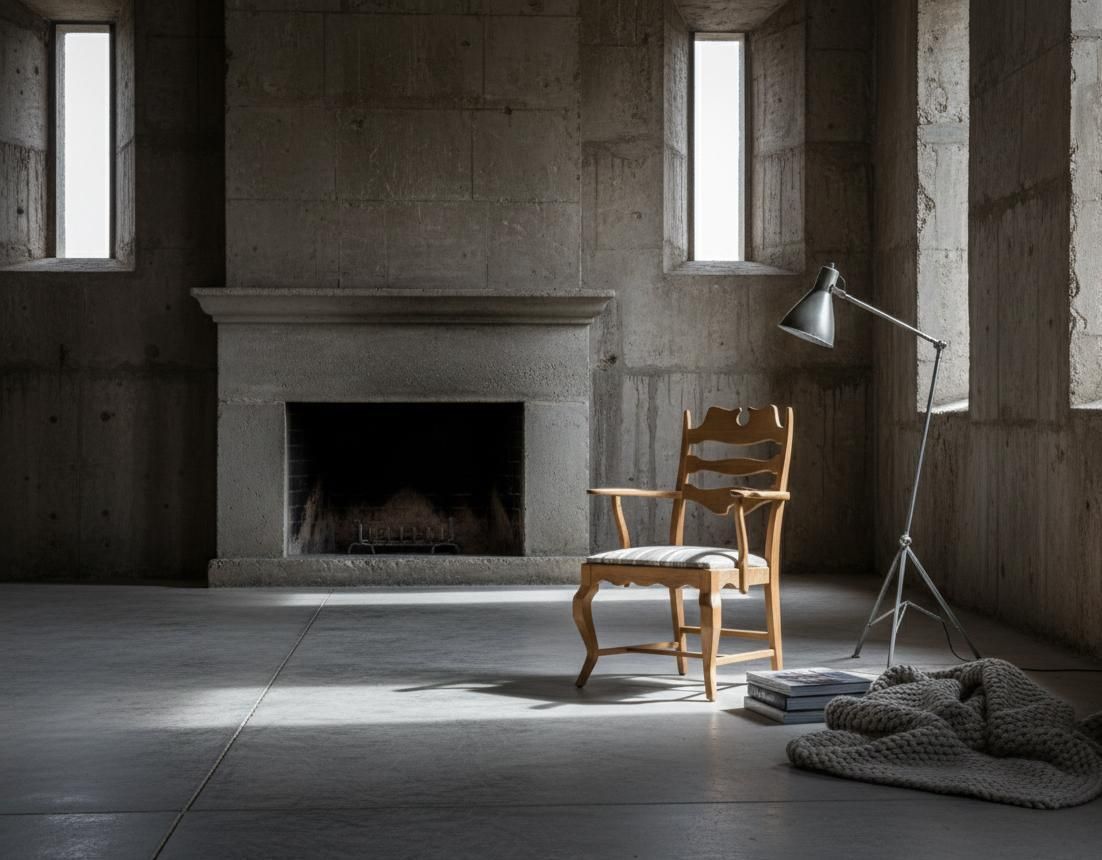 Mid Century Razorblade Armchair In Oak Designed By Henning Kjærnulf, 1960s photo furniture