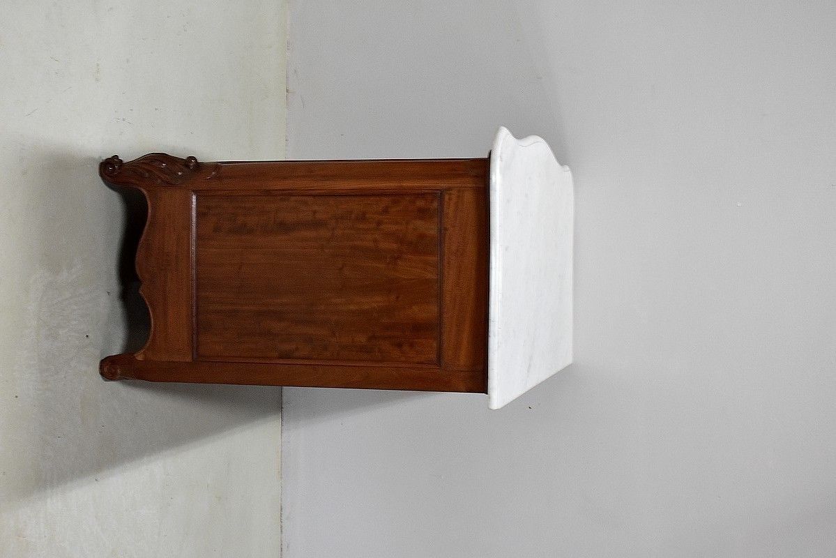 Parisian Chest Of Drawers Louis XV Style Rocaille, 20th photo Furniture