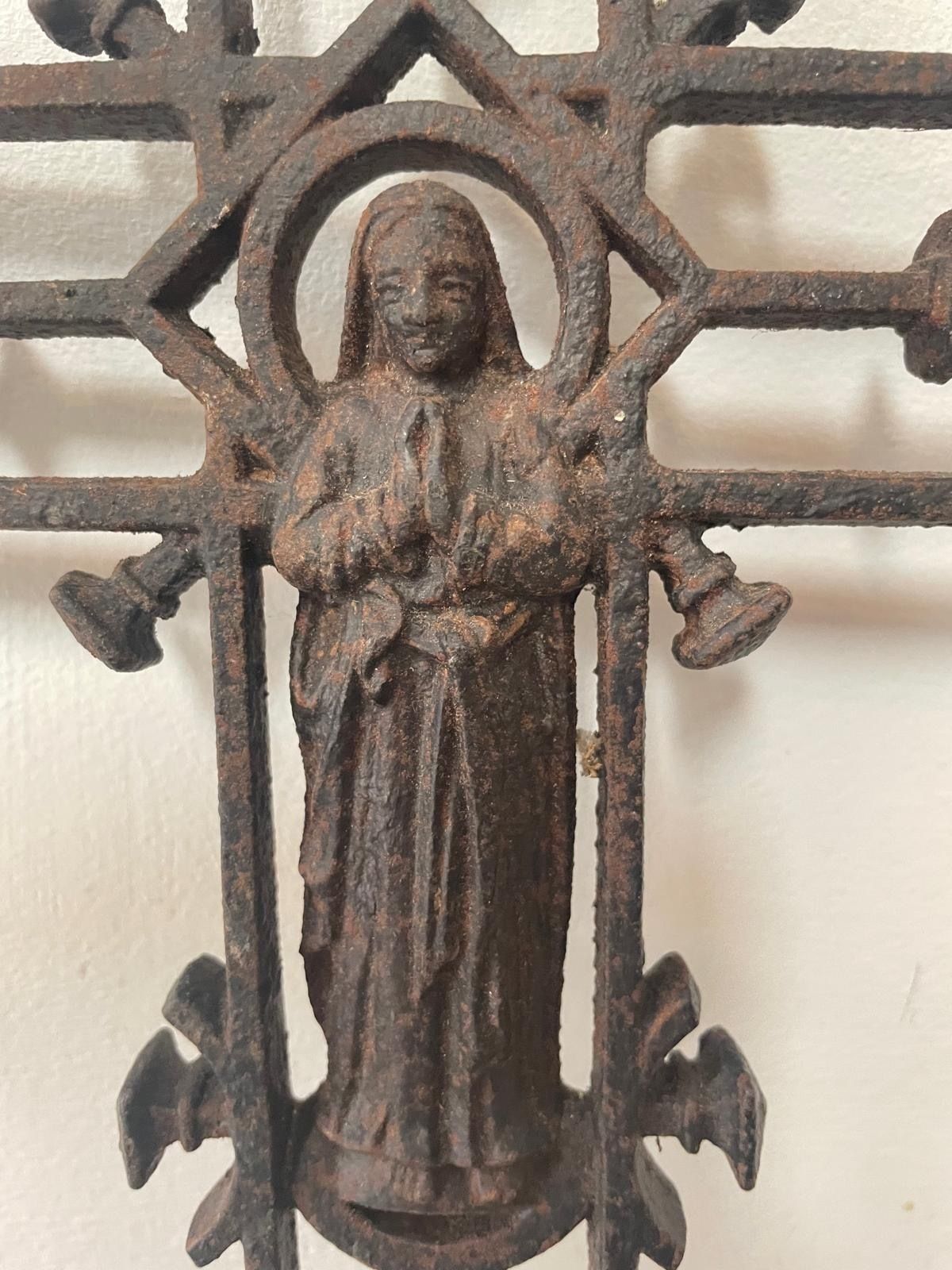 Art Vintage 19th Century French Cross photo