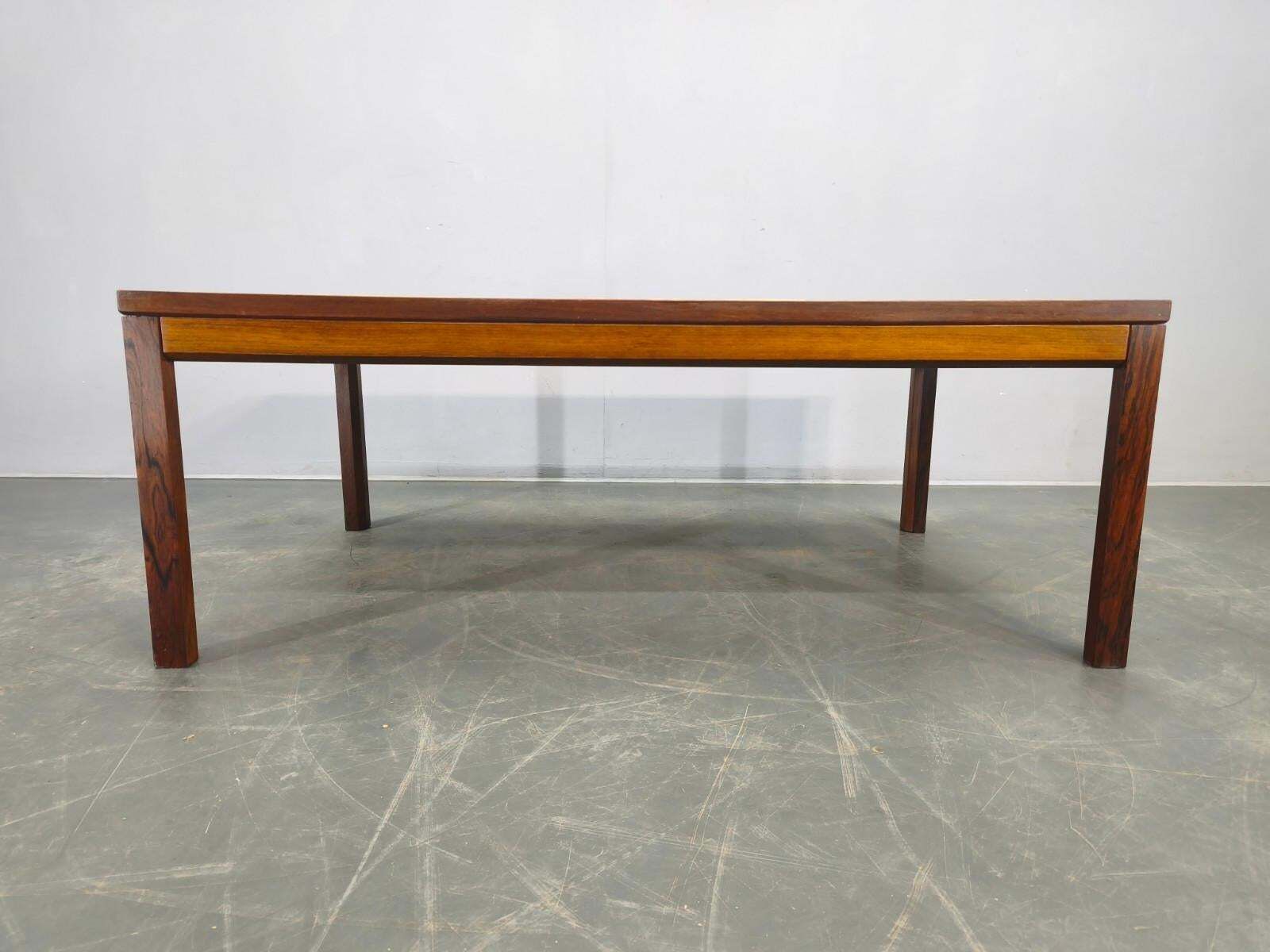 1684.0 Haslev Wood And Tile Coffee Table By Otto Detlefsen, 1960s photo