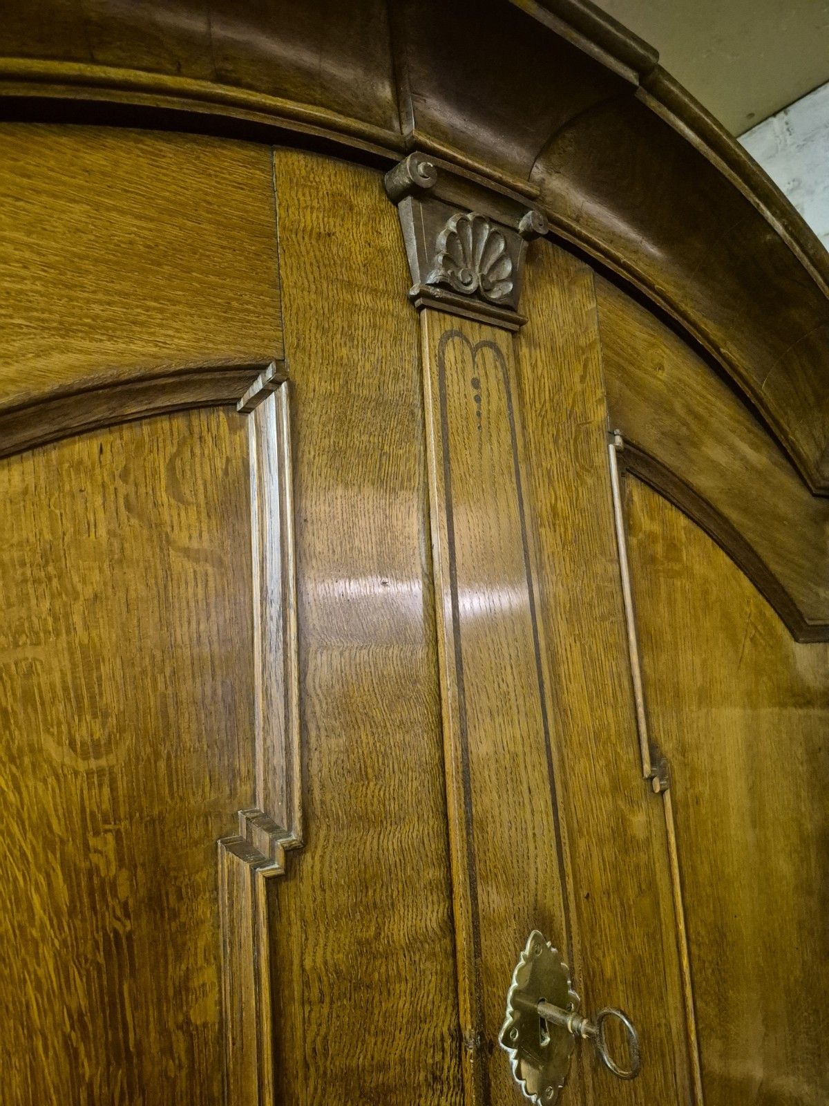 A Magnificent Danish 18th Century Baroque Bureau Cupboard Chest "Chatol" photo 795.0