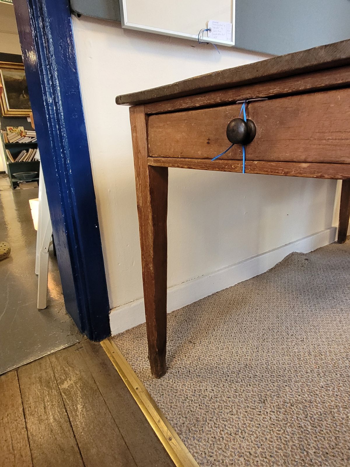 19th Century French Cherrywood / Fruitwood Farmhouse Table photo vinterior