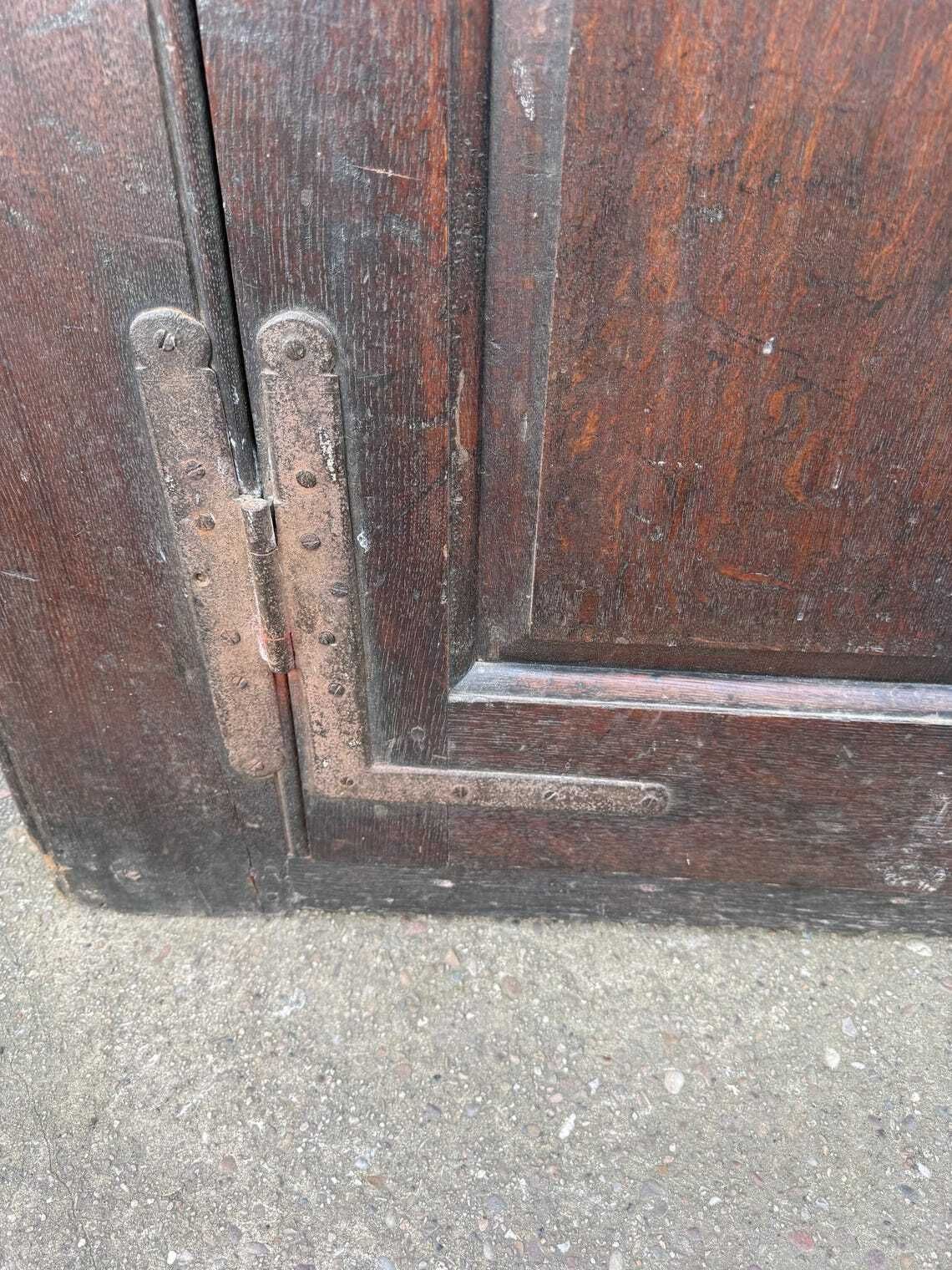 Cupboard   Large Victorian Oak Cupboard photo for sale