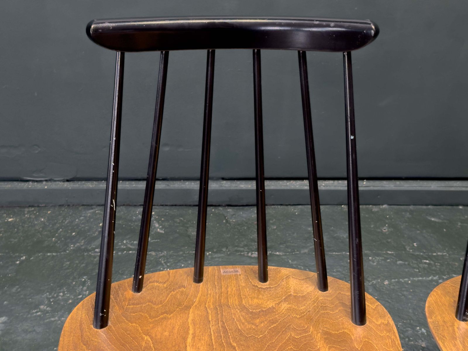 photo for sale Pair Of Fanett Dining Chairs By Ilmari Tapiovaara For Edsby Verken