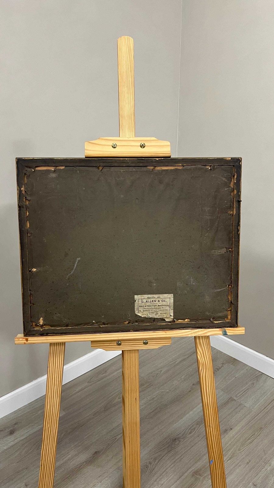 photo furniture Early 1900s Signed F. Seymour Oil On Board Coastal Seascape Painting Vintage Marine Picture