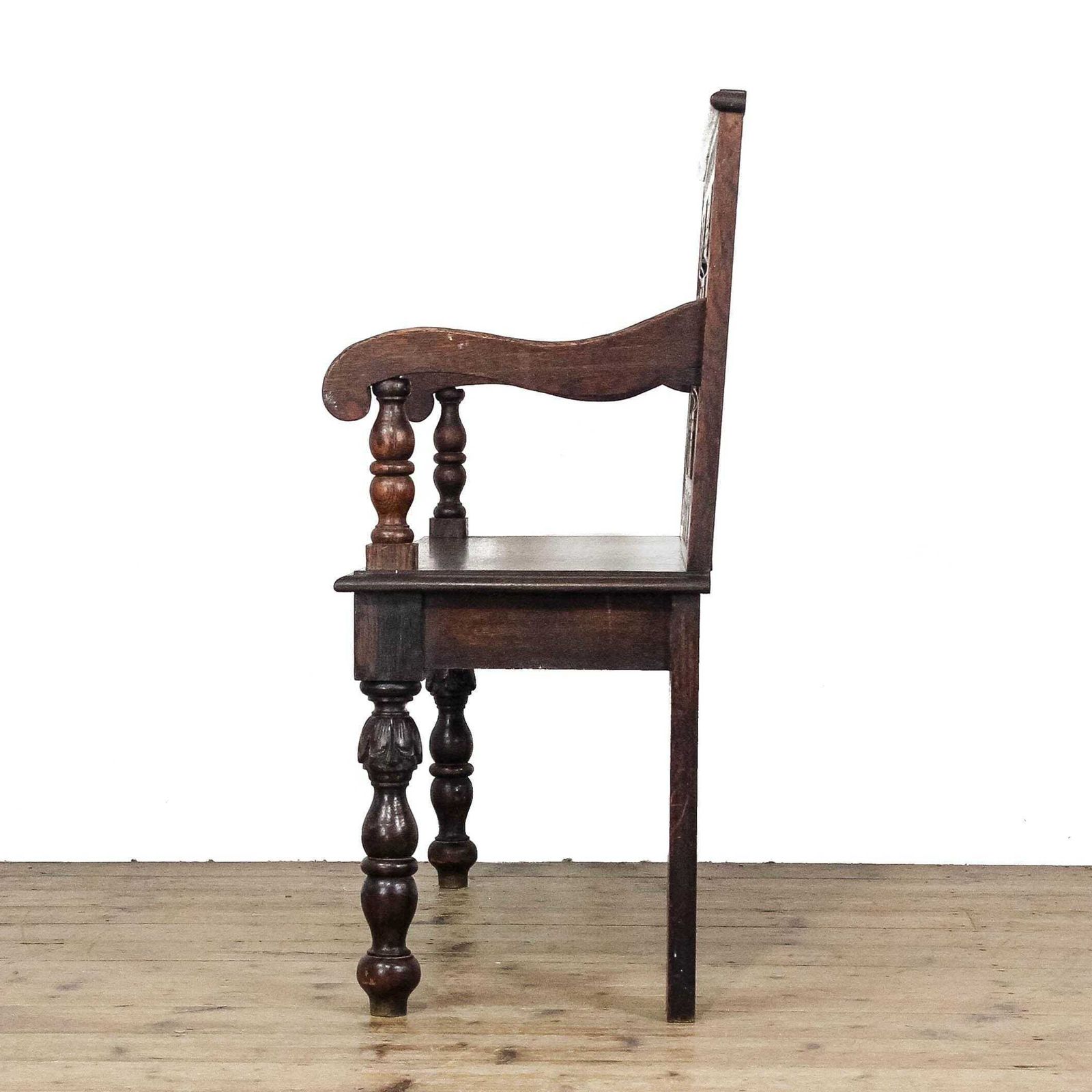 Antique Victorian Carved Oak Hall Bench | Antique Tables | Benches | Oak Bench | Antique Bench | Antique Oak Tables photo Furniture