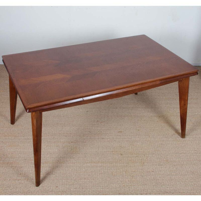 Extendable Rectangular Dining Table From The 1950s photo furniture