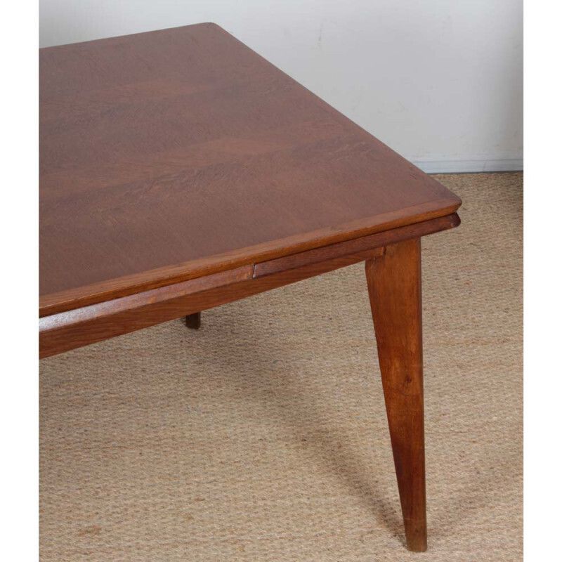 Extendable Rectangular Dining Table From The 1950s photo vinterior