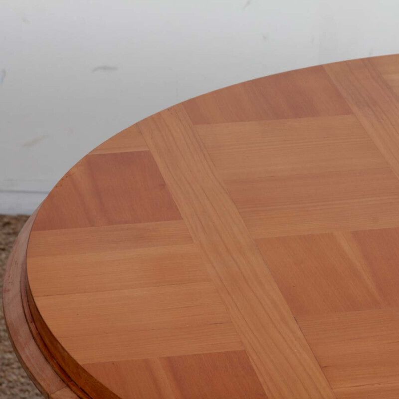 Wooden Coffee Table In The Style Of Charles Dudouyt, 1940 photo furniture