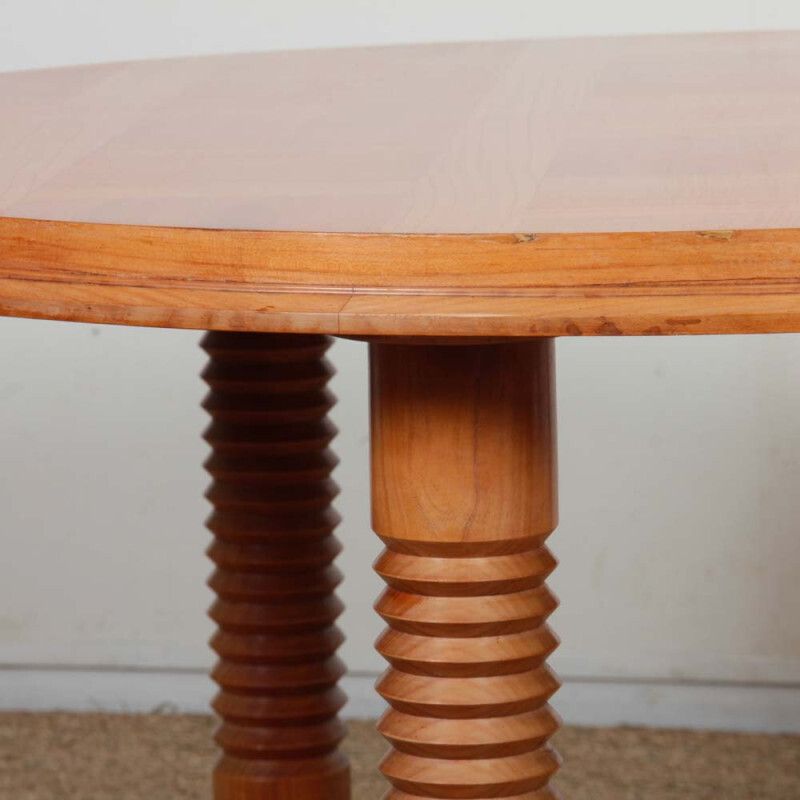 Wooden Coffee Table In The Style Of Charles Dudouyt, 1940 photo 1413.0