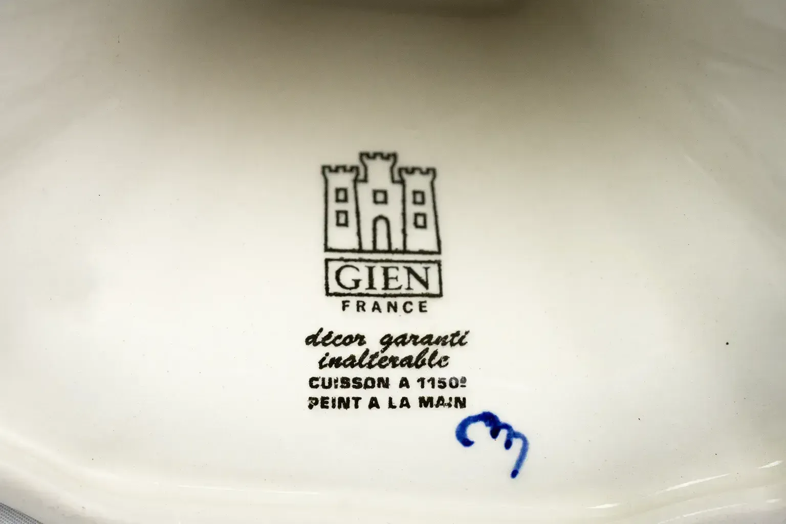 Home Decor Pair Of Renaissance Style Earthenware Candlesticks – Gien Pottery Factory, 1970s photo