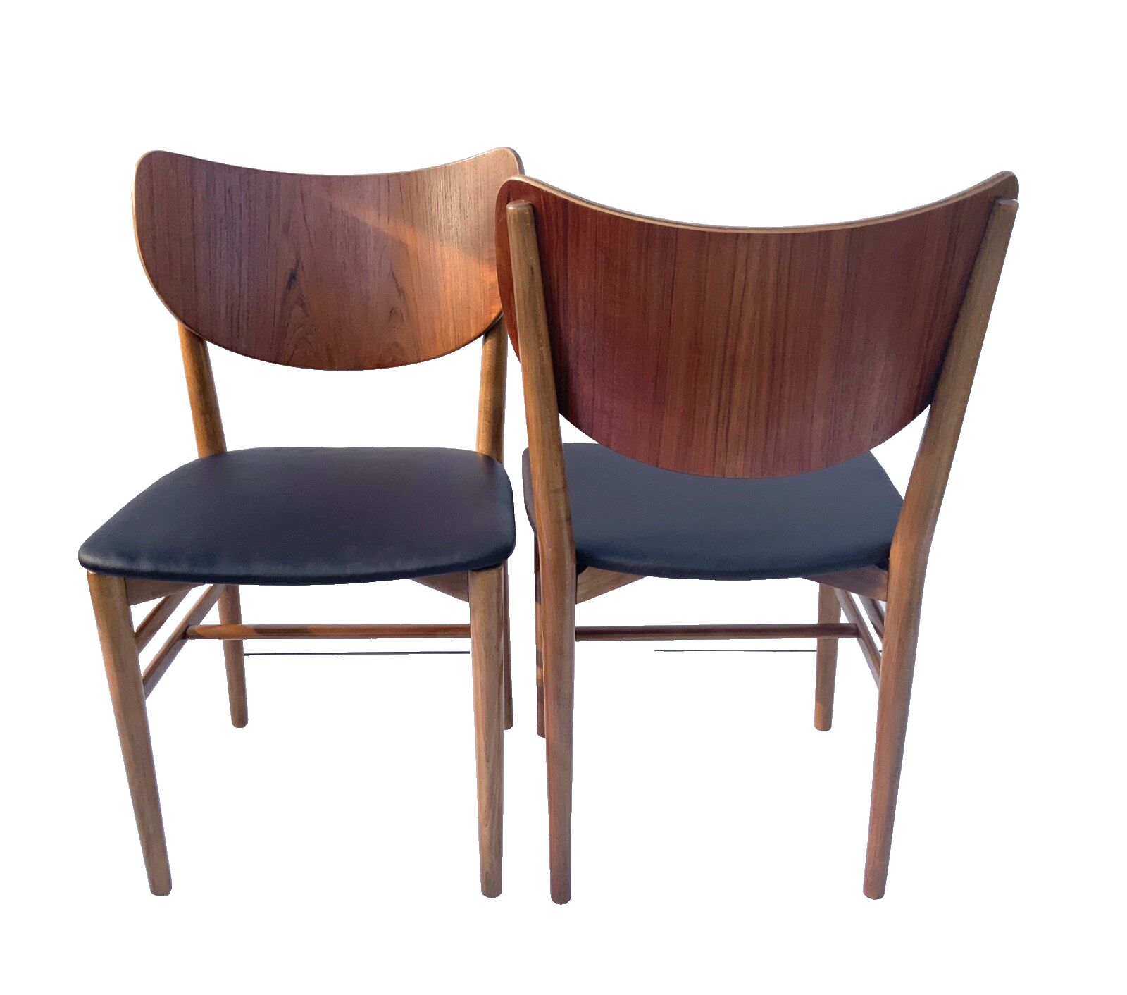 2991.0 Danish Dining Chairs Set Of 6 By Niels And Eva Koppel Slagelse Mobelfabric 1950s photo