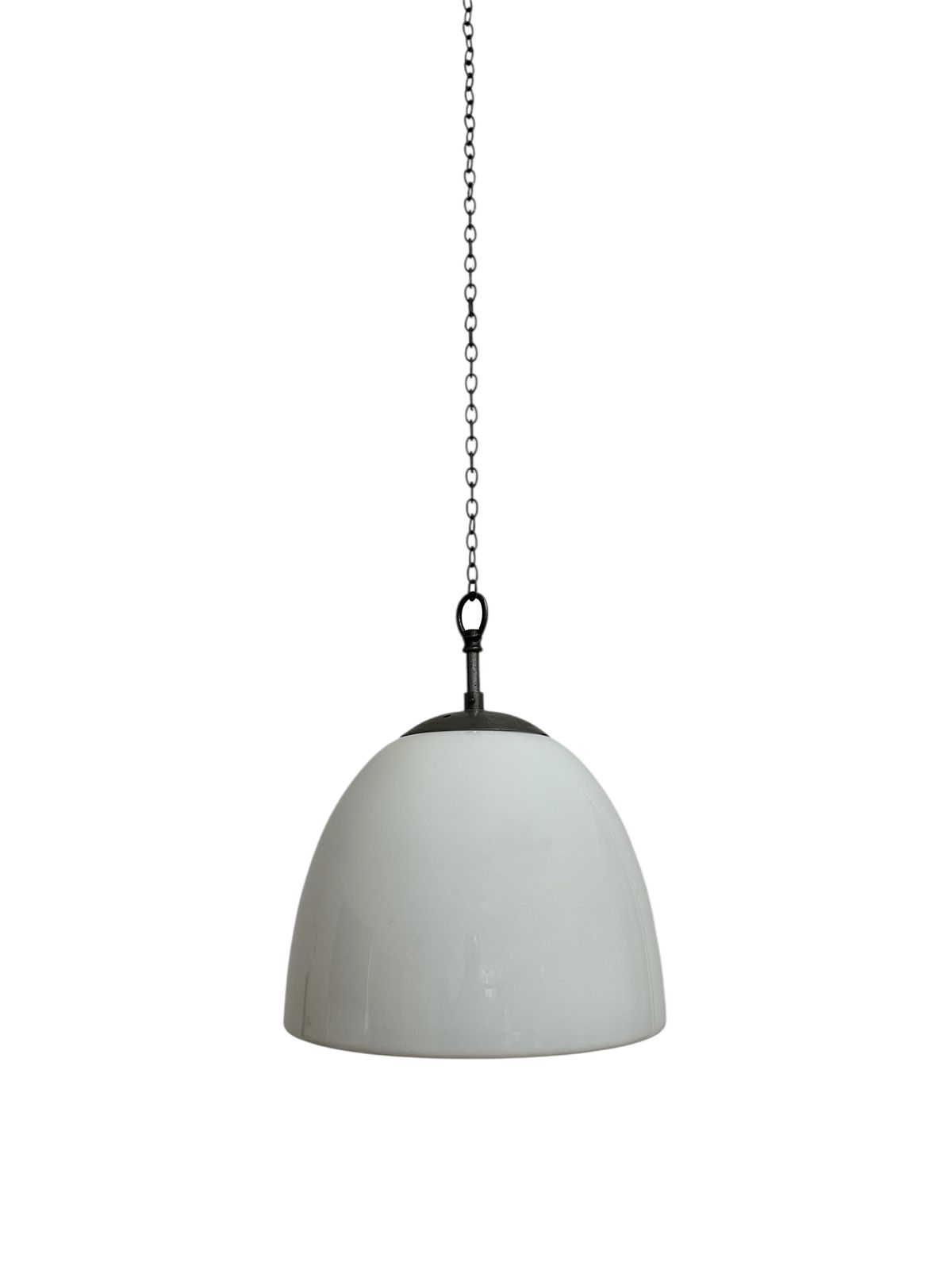 Run Set Vintage Church Opaline Milk White Glass Daisy Flower Ceiling Pendant Light Lamp photo 995.0