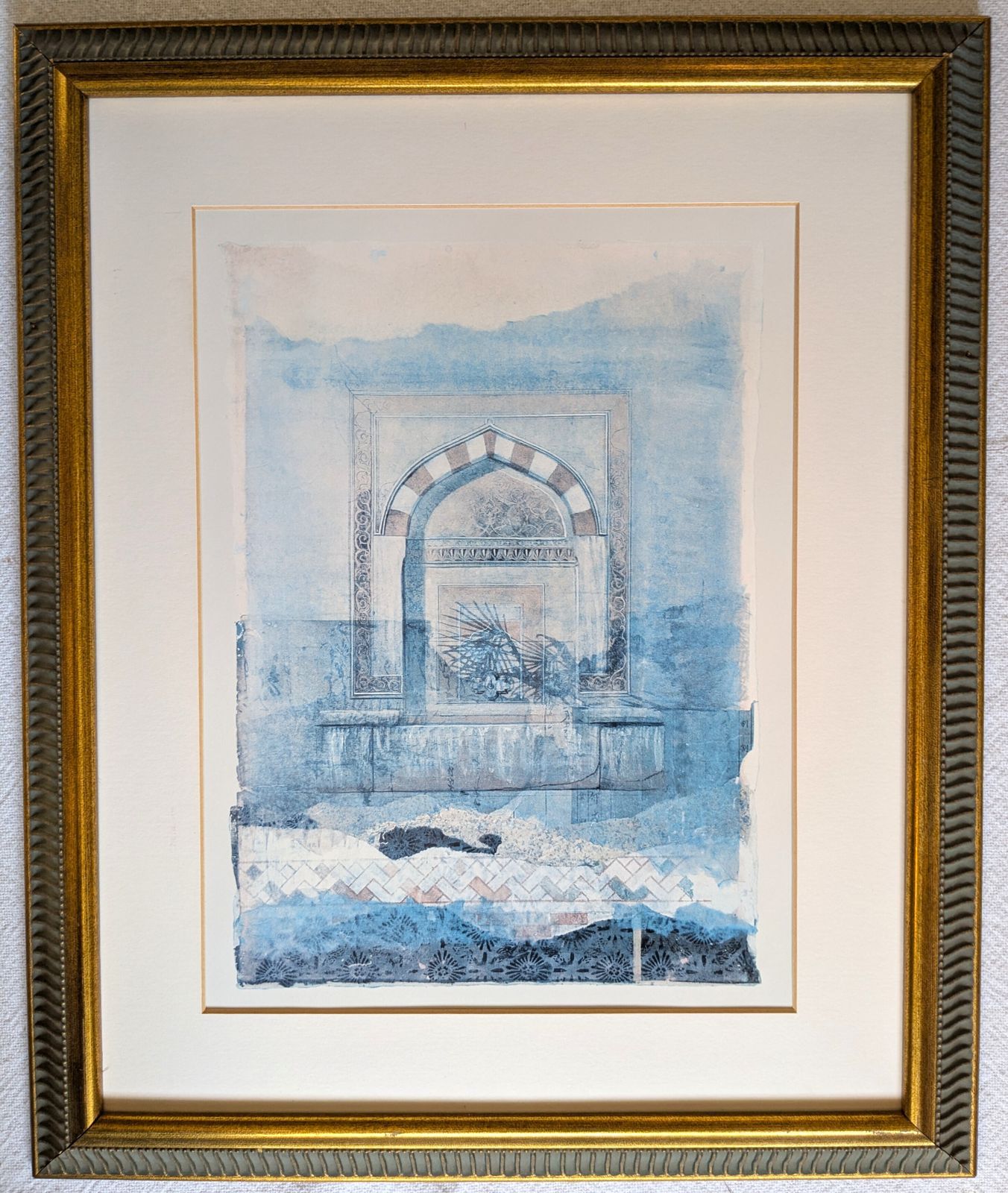 Vintage Print Of 'Istanbul Fountain' By Donald Farnsworth photo furniture